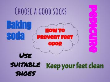 prevent feet odor